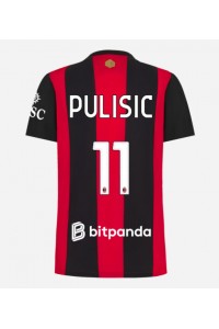 AC Milan Christian Pulisic #11 Jalkapallovaatteet Naisten Kotipaita 2026-27 Lyhythihainen